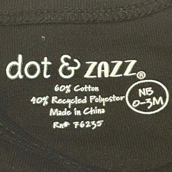 NEW Halloween 0-3 Mths Boys Skeleton Bats Spiders Newborn One Piece Long Sleeve - Picture 5 of 6